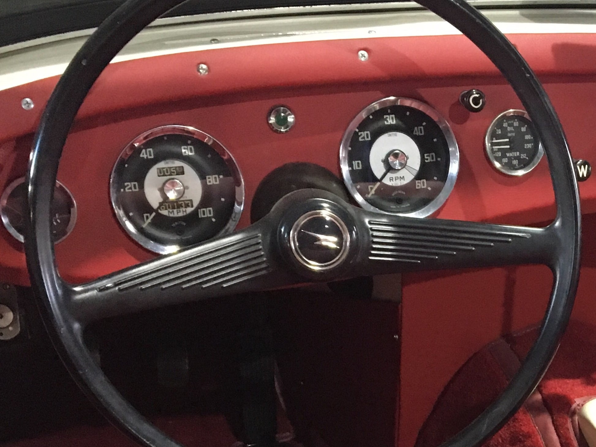 Austin Healey Sprite Dashboard Turn Signal Indicator Light Interior - Bugeye