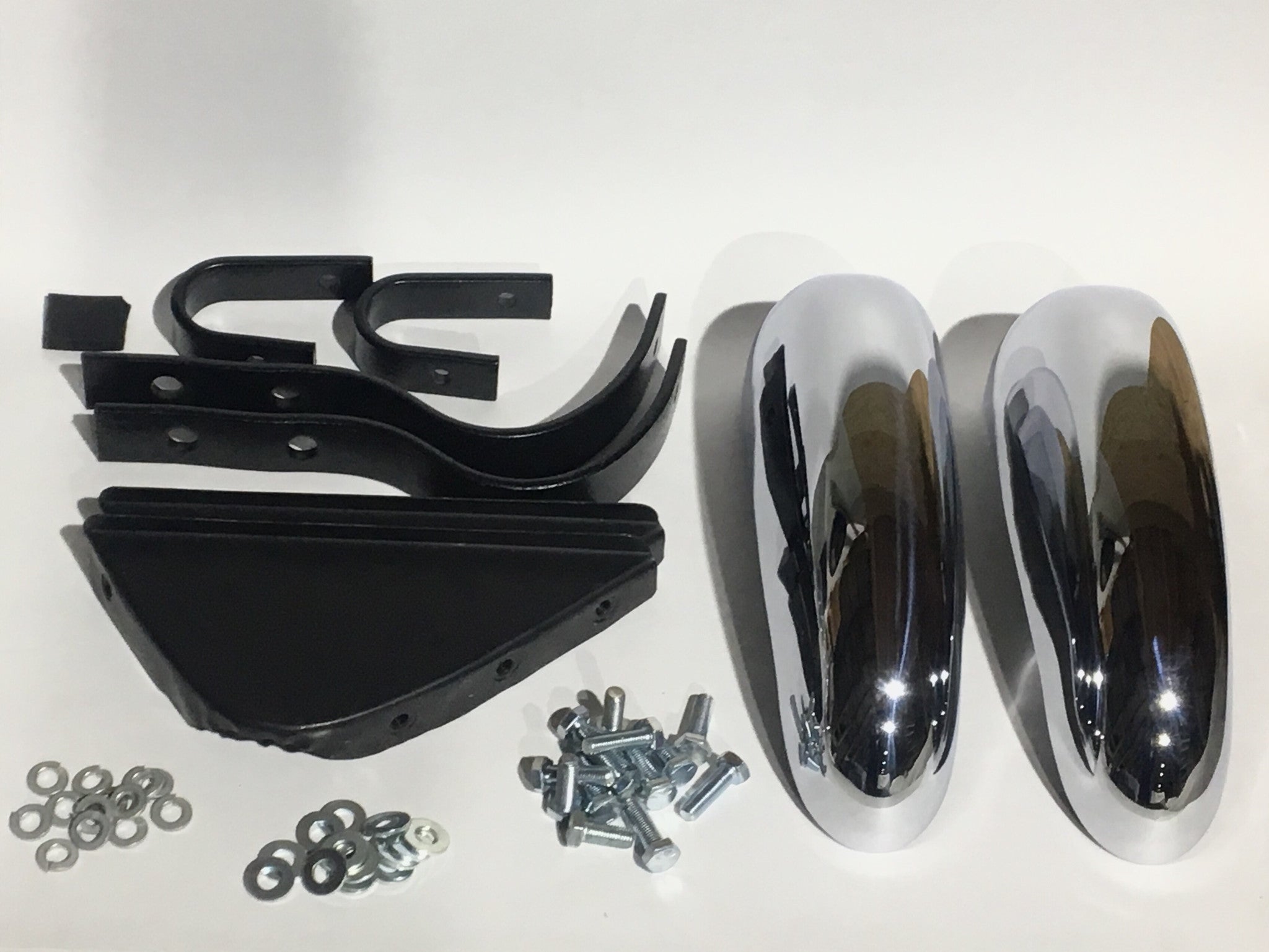 Rear Bumper Complete Kit with Overriders – Bugeyeguys