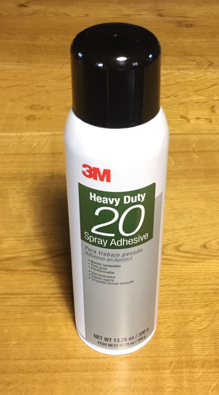Interior restoration spray adhesive