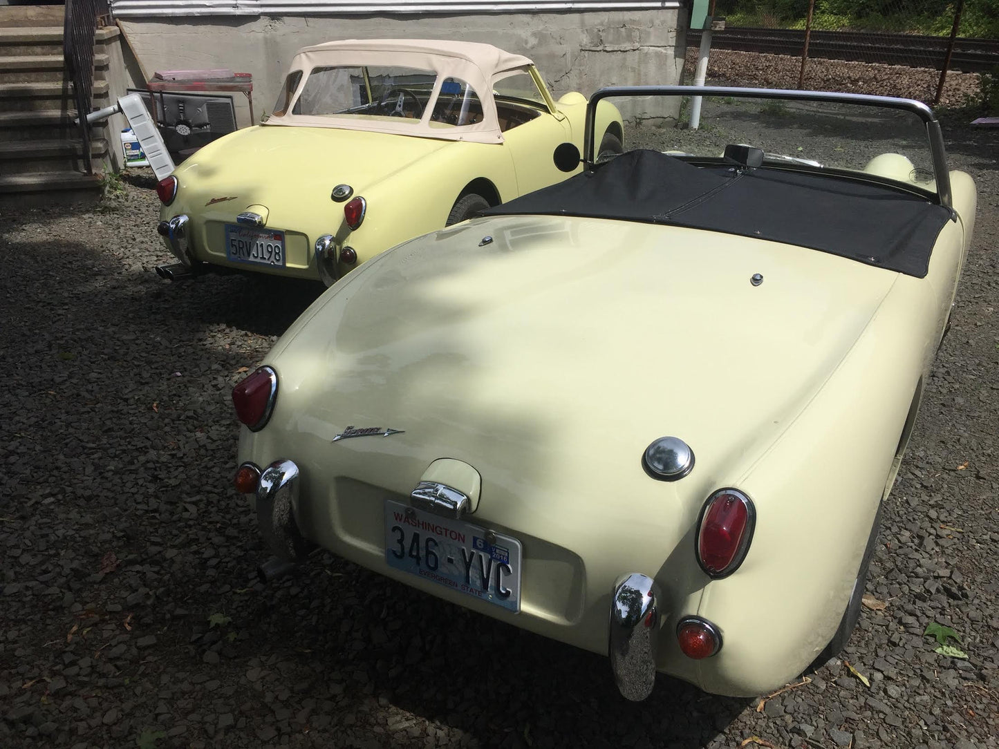 Austin Healey Sprite Bugeye Sprite Short Tonneau Tonneau - Bugeye